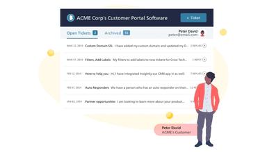 Client Portal Software for Customer Service SupportBee