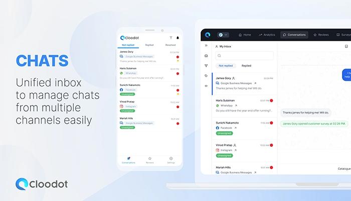 Cloodot All-customer-chats-at-one-place