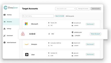 CloseFactor Target Accounts