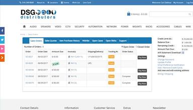 Cloud ERP Sales orders