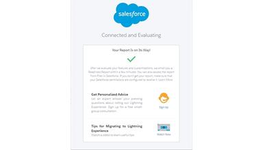 CloudMasonry Report Confirmation