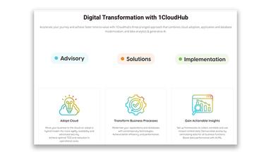 1 Cloud Hub Digital Transformation