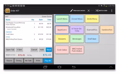 Clover POS - Generate bill