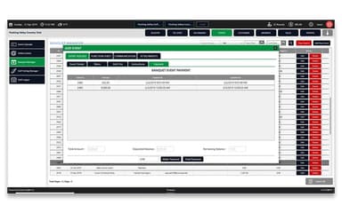 Club Caddie Event Payments