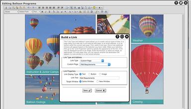 ClubExpress Content editor