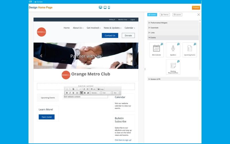 ClubRunner Home Page