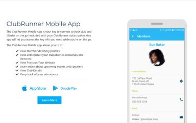 ClubRunner Mobile App