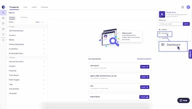 Cognism Client Dashboard