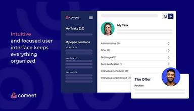 Comeet Intuitive And Focused User Interface