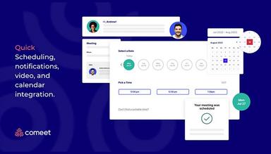 Comeet Quick Scheduling