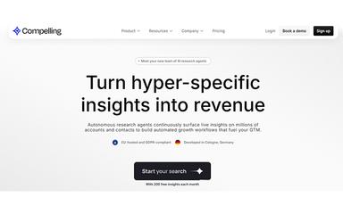 Compelling Home Page