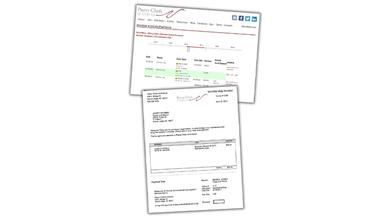 ConferenceLeap Invoices