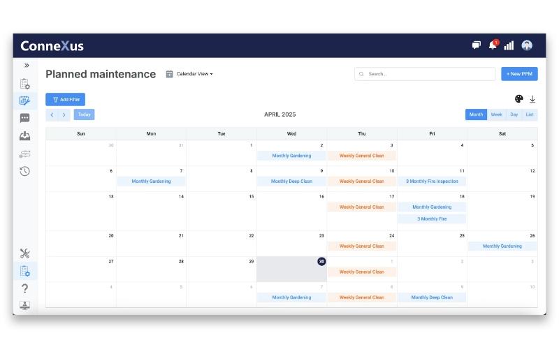 Connexus Maintenance Features