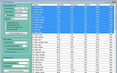 ConsignmentTill Batch payout