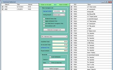 ConsignmentTill Individual payout