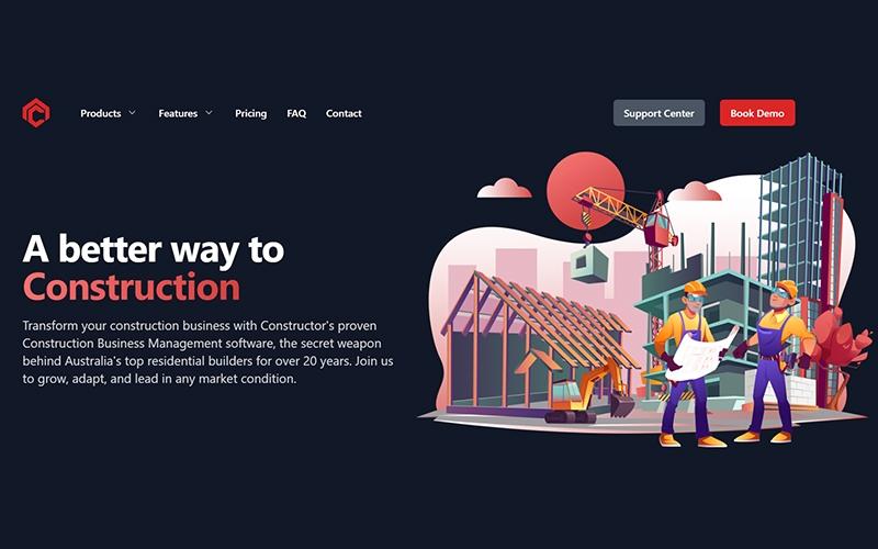 Constructor Homepage