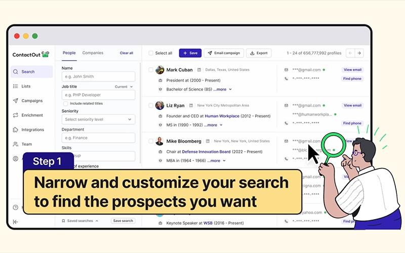 ContactOut Search