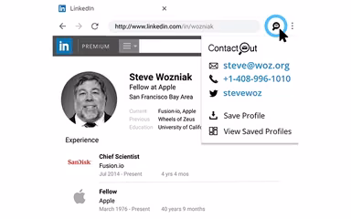 ContactOut Linkdin Profile