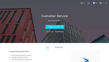 Continu Learning Track and training course curriculum