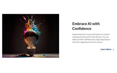 Copyscape Embrace AI With Confidence