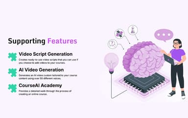CourseAI Supporting Features