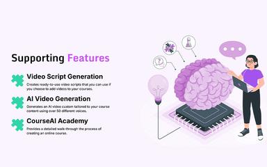 CourseAI Supporting Features