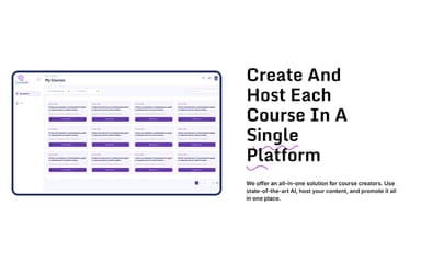 CourseAI Create and Host Each Course