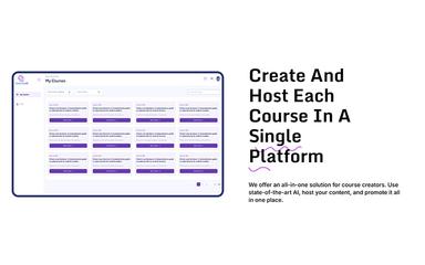 CourseAI Create and Host Each Course