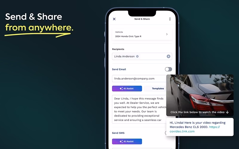Covideo Send And Share From Anywhere