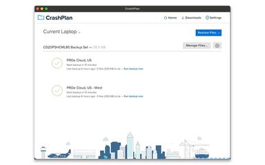 CrashPlan Current Laptop