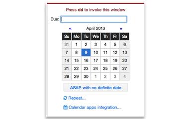 Checkvist Create Due Dates