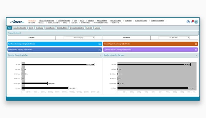 Crest ERP Integrated Business Solutions