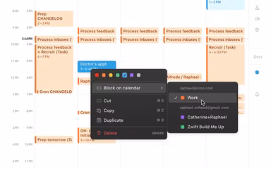 Cron Block On Calendar