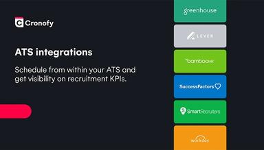 Cronofy Schedule Directly From Your ATS