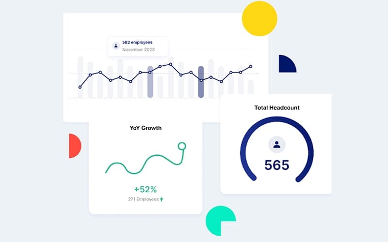 Crustdata YoY Growth And Total Employee