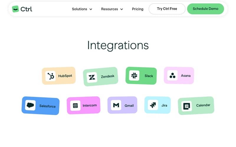 Ctrl Integrations