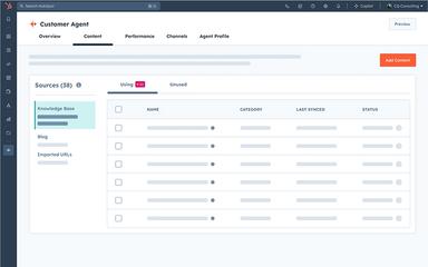 Customer Agent Service Hub
