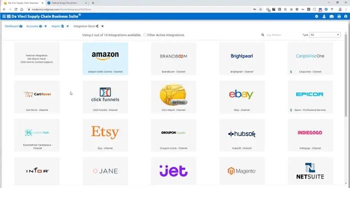 Da Vinci Supply Chain Business Suite Integration