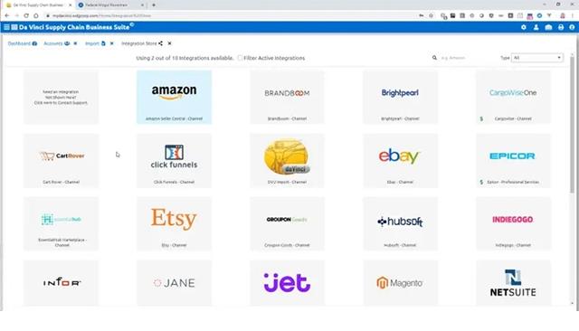 Da Vinci Supply Chain Business Suite