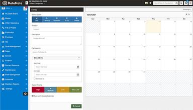 Data Note Integrated Task Management