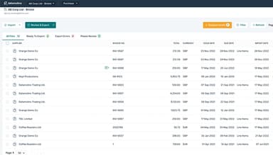 Datamolino folder view
