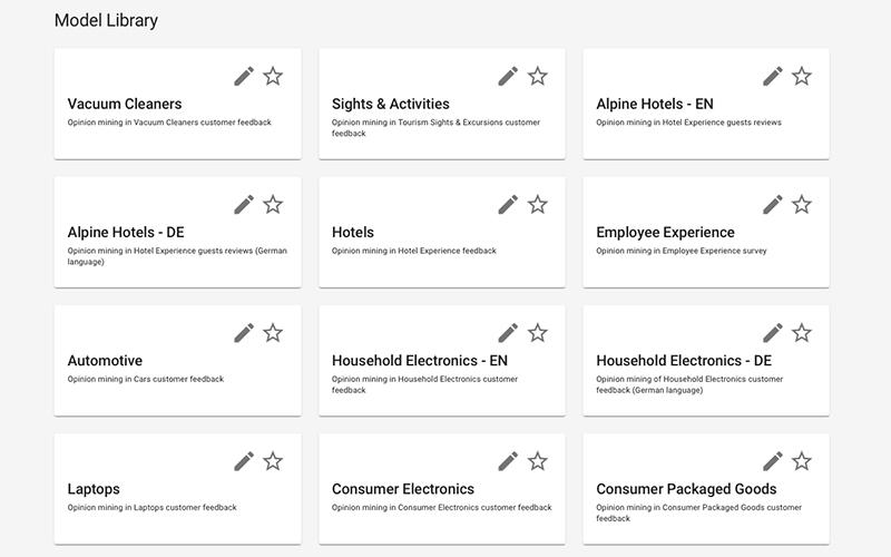 AI Industry Model Library
