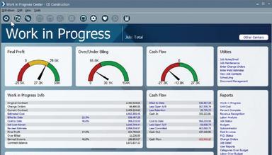 Deltek ComputerEase Work In Progress