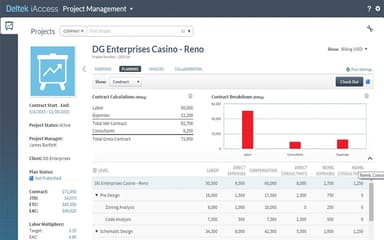 Deltek Vision Project Planning