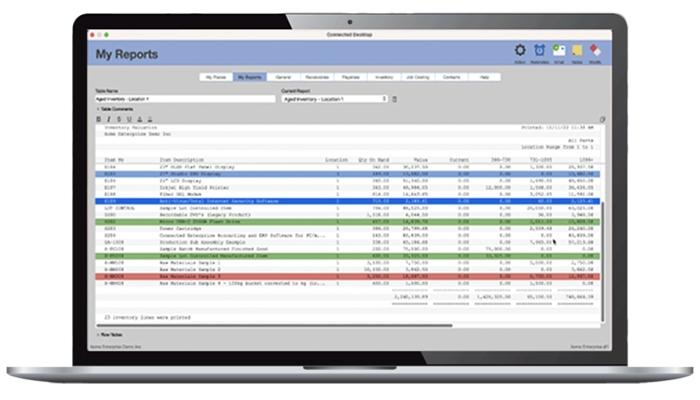 Connected Software My Reports
