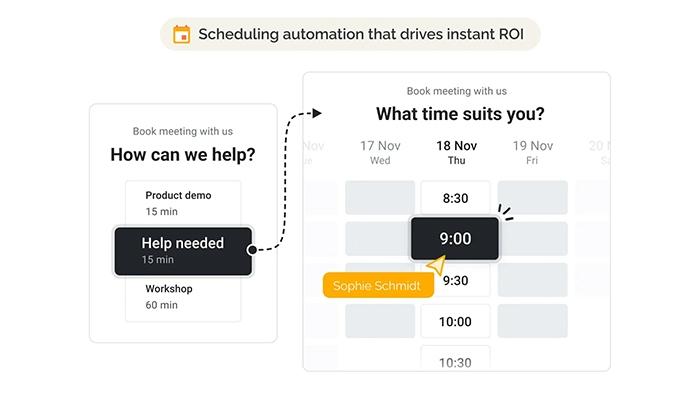 Demodesk Scheduling Automation