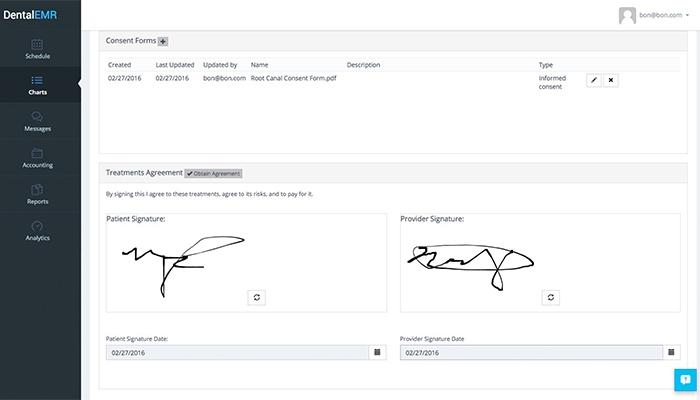 Dental EMR Consent Form