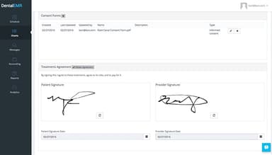 Dental EMR Consent Form