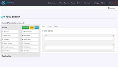 DialedIn CCaaS Form Builder