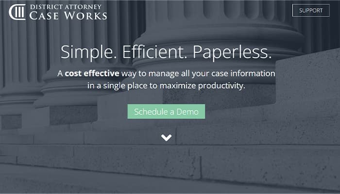 District Attorney Simple, Efficient and Paperless